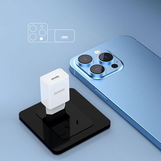 Dudao A4EU USB-A Ladegerät 2,1A - Netzteil Wandladegerät 10W - Weiß