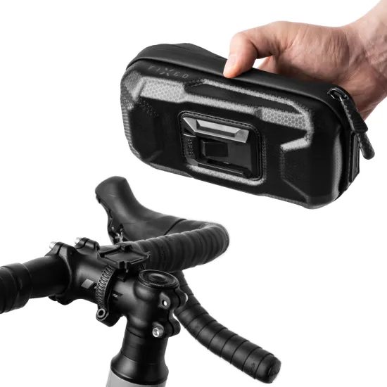 Odnímateľné puzdro na mobilný telefón na bicykel FIXED Bikee Bag 2, čierne
