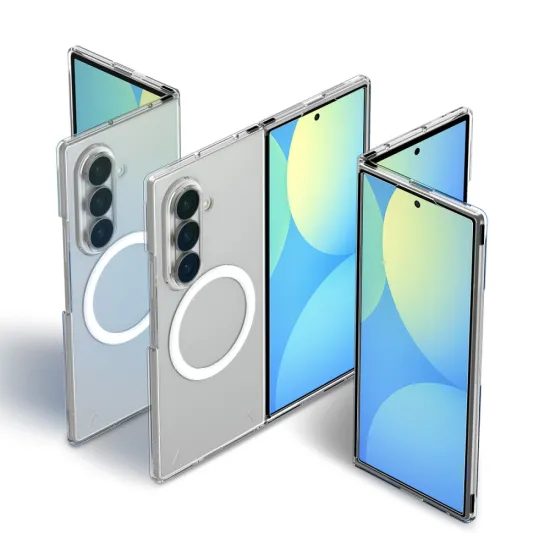 Spigen AirSkin Magsafe, Samsung Galaxy Z Fold 8 Ultra, prozoren / bel