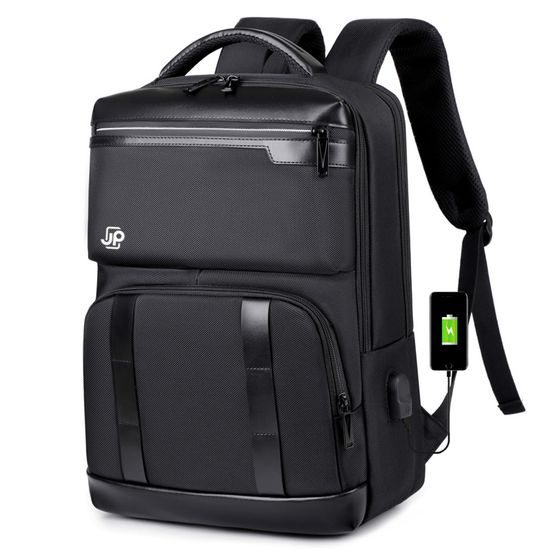 JP Rygsæk B10, 40*28*14 cm, Sort