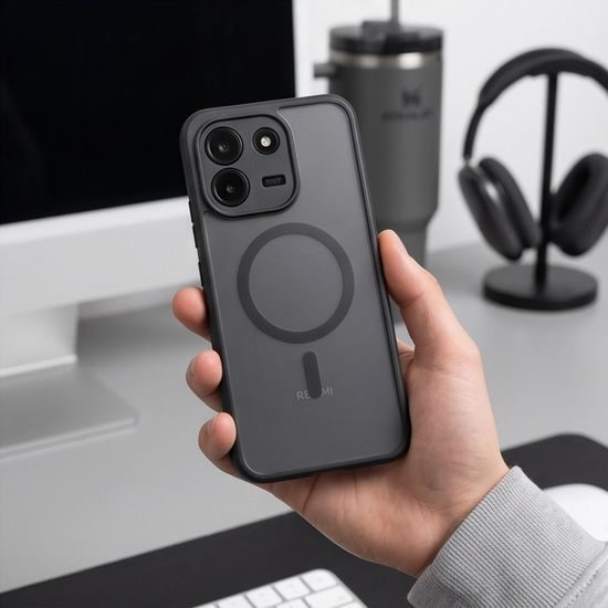 Xiaomi Redmi Note 17 Pro Max 5G vāciņš – Tech-Protect BasicMag MagSafe – melns