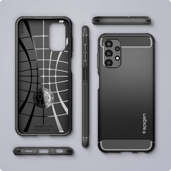 Spigen Rugged Armor, Samsung Galaxy A13 4G / LTE, čierny