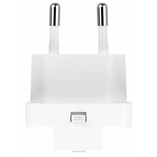 Swissten ταξιδιωτικός προσαρμογέας GaN USB-C + USB, 45W, λευκός