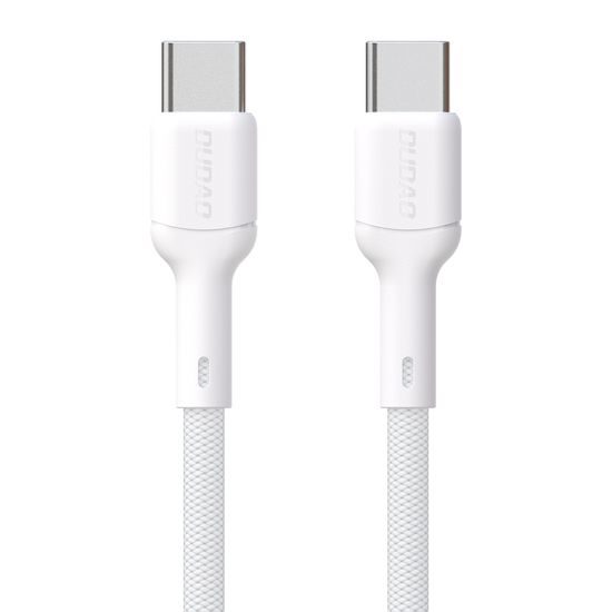 Dudao L9C USB-C auf USB-C Kabel für schnelles Laden - 65W Power Delivery - 2m - Weiß