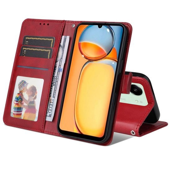 Magnet Case, Xiaomi Redmi 13C, červený