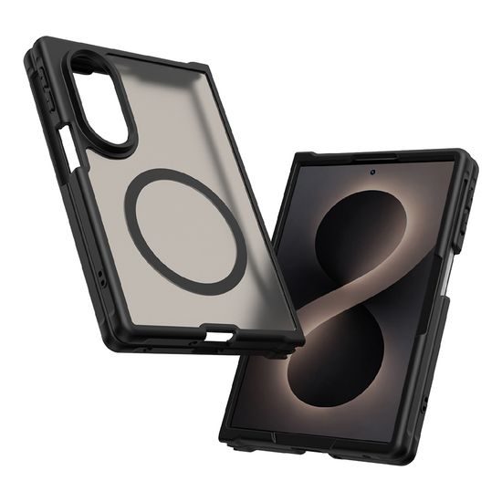 Samsung Galaxy Z Fold 8 vāciņš – Techsuit HaloFrost II MagSafe – melns