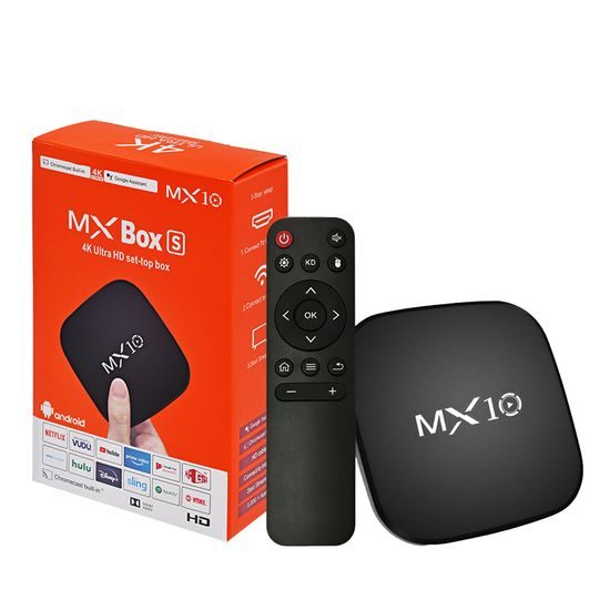 MX10 Smart TV Box mit Android 7.1 - Multimedia Streaming Box - 1 GB RAM / 8 GB Speicher