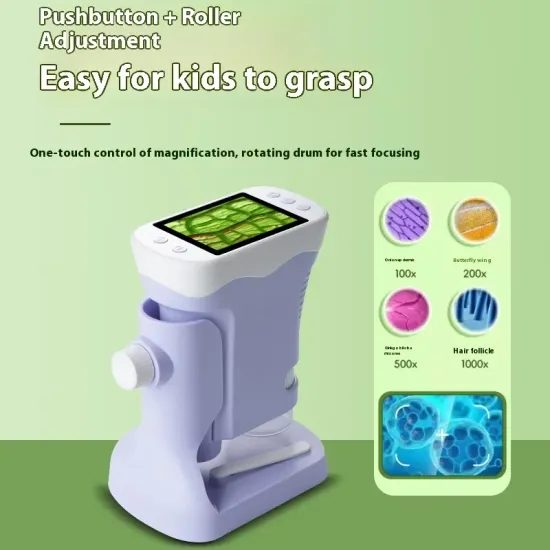 MiniScope Pro μικροσκόπιο για παιδιά, ροζ