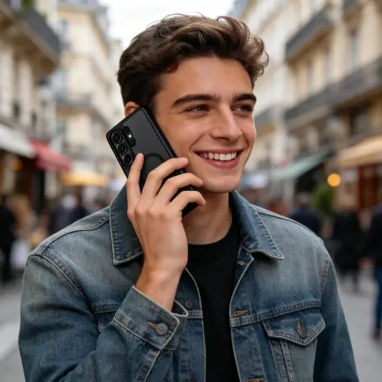 Tech-Protect MagPeak MagSafe, Samsung Galaxy S26 Ultra, černý matný