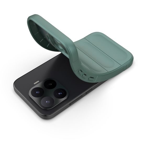 Magic Shield Hoesje voor Xiaomi 17T - Schokbestendig - met Camera Bescherming - Groen