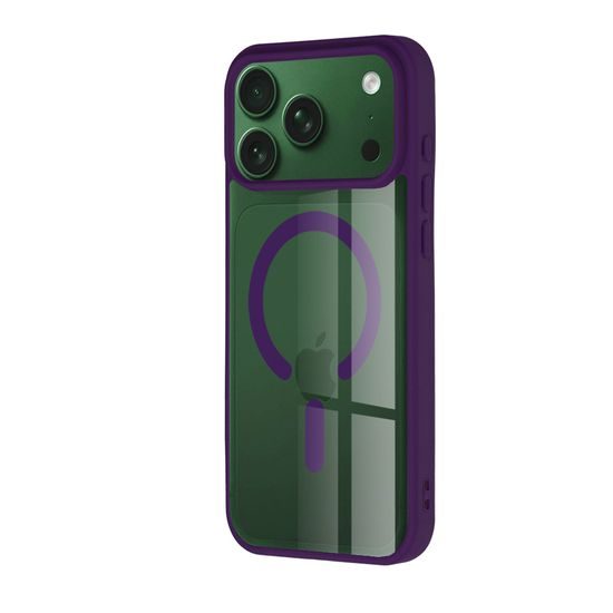 Etui Techsuit MagSafe Pro, iPhone 17 Pro / 18 Pro, fioletowe