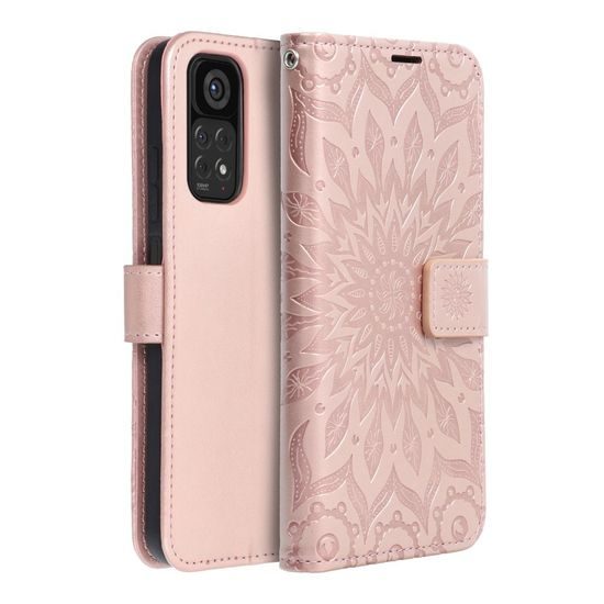 Mezzo etui, Xiaomi Redmi Note 11 / 11S, vzorec 2, roza zlato