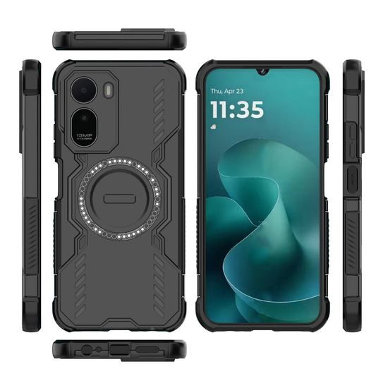 Techsuit ArmorMag, Xiaomi Redmi A7 Pro 4G, crna