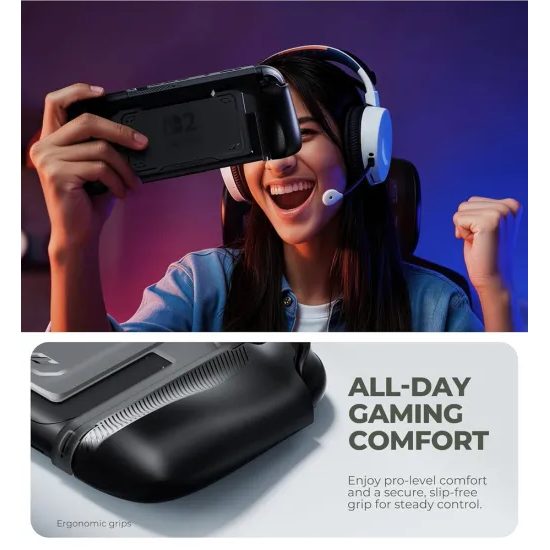 Dexnor etui, Nintendo Switch 2, czarne