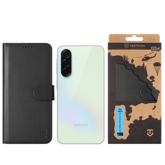 Θήκη Tactical Field Notes, Samsung Galaxy A37, μαύρη