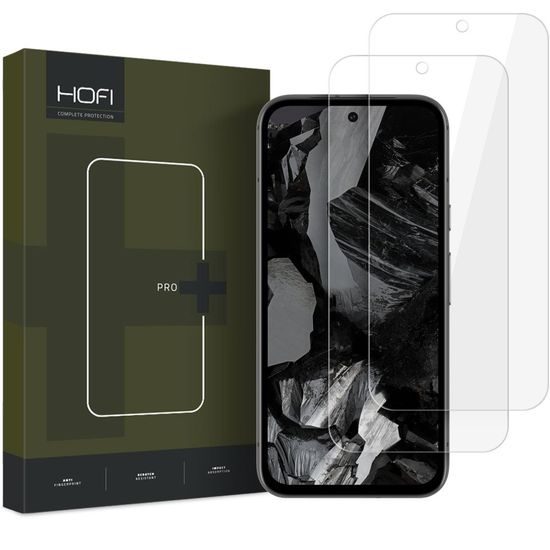Hofi Pro+ Szkło hartowane, Google Pixel 9 / 9 Pro, 2 sztuki, przezroczyste