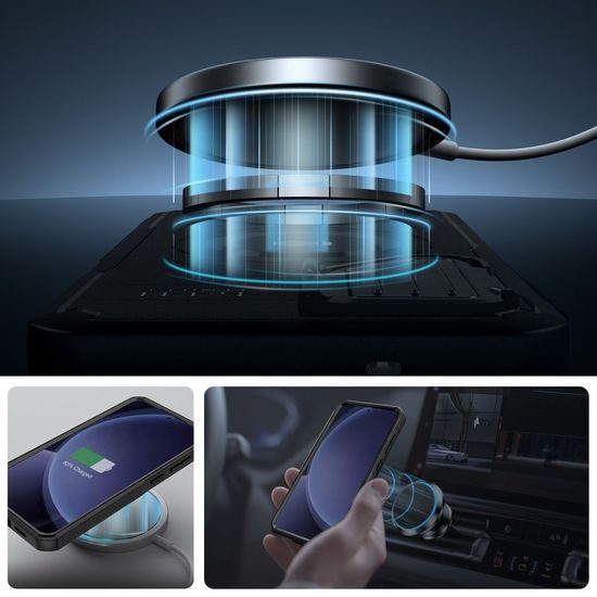 Tech-Protect Kevlar MagSafe+ Θήκη, Samsung Galaxy S25 Plus, Μαύρο