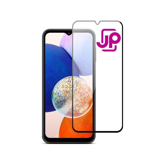 Samsung Galaxy A14 kaitseklaas – JP 5D karastatud klaas – must