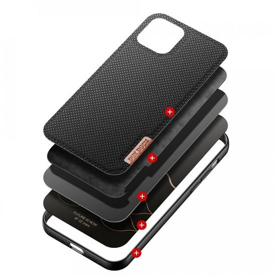 Dux Ducis Fino case, iPhone 13 Pro MAX, schwarz