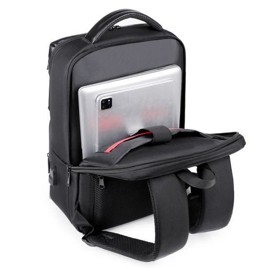 JP Rygsæk B10, 40*28*14 cm, Sort