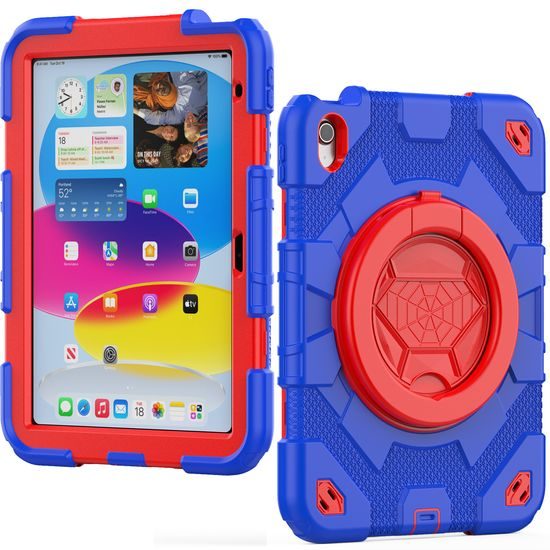 JP Kids360 etui za tablico, iPad 10.9 2022 (iPad 10) / iPad 11 2025 (iPad 11), modro-rdeč