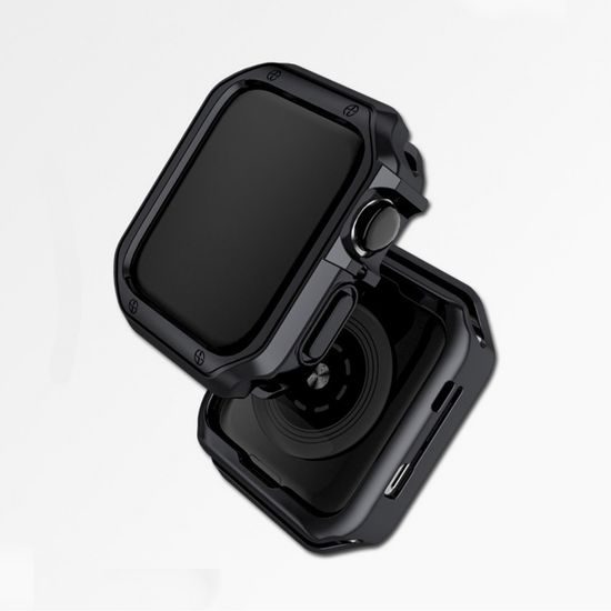 Θήκη Soft Strong, Apple Watch 4 / 5 / 6 / SE, 44 mm, μαύρη