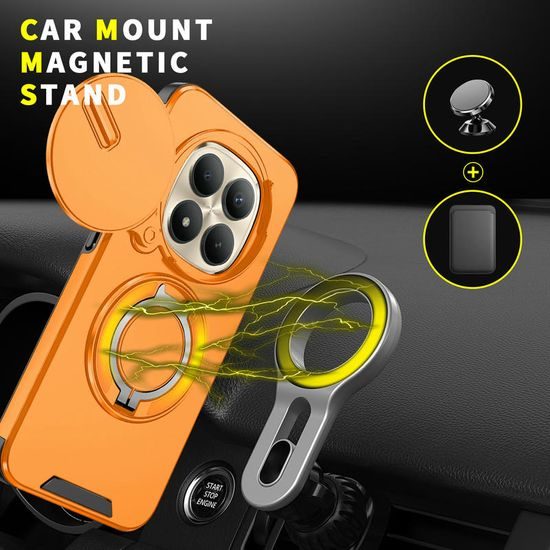 Camslide Stand maska, Xiaomi Redmi Note 15 Pro Plus 5G, narančasta