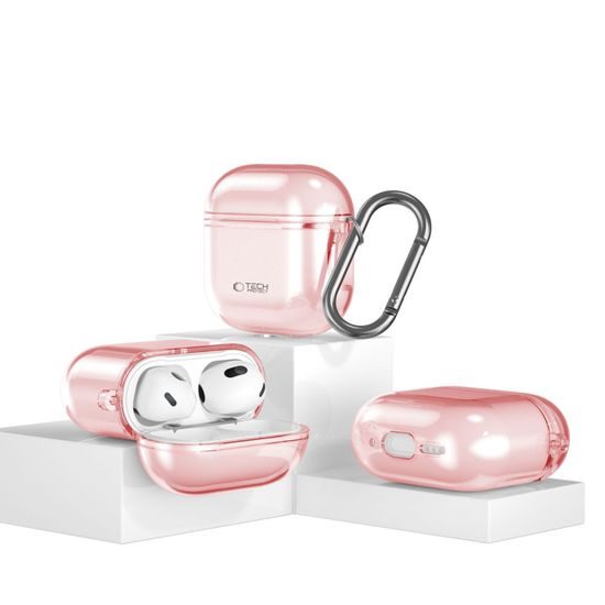 Tech-Protect FlexAir Θήκη, Apple AirPods 4, Ροζ