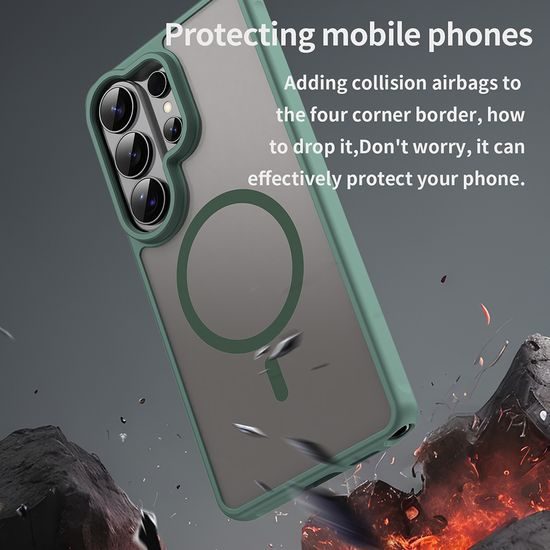 Techsuit HaloFrost II MagSafe, Samsung Galaxy S26 Ultra, πράσινο