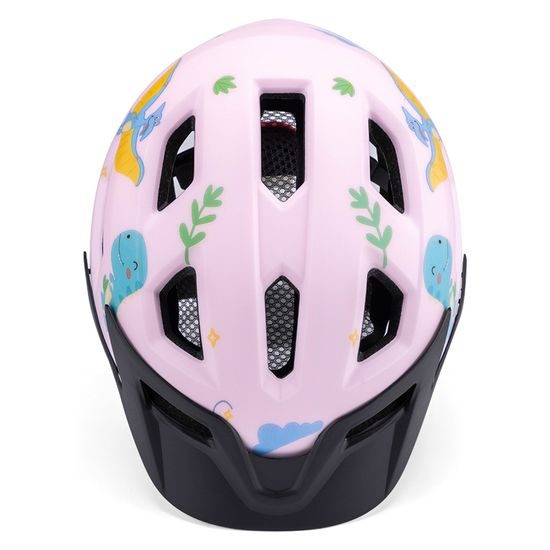 Casco da ciclismo per bambini Wozinsky con visiera rimovibile XS, rosa