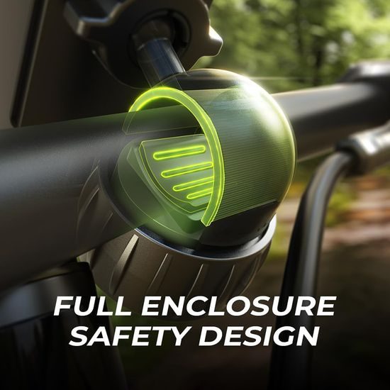 Lisen Βάση για Ποδήλατο, μαύρη