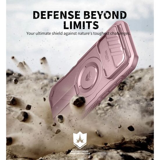 Θήκη Dexnor MagSafe Kickstand Camprotector iPhone Air, ροζ