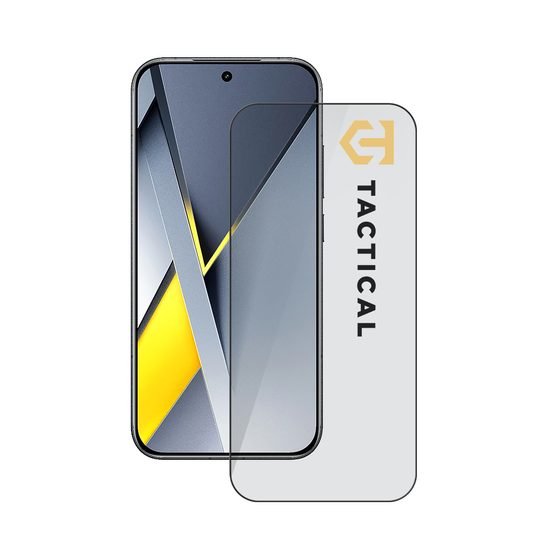 Tactical Glass Shield 5D Panzerglas für Xiaomi Poco F8 Pro - Gehärtetes Displayschutzglas - Schwarz
