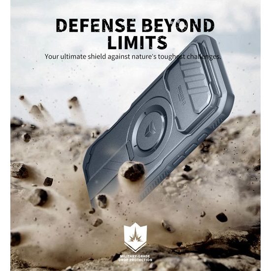 Dexnor MagSafe 360 Kickstand Camprotector θήκη iPhone Air, μπλε