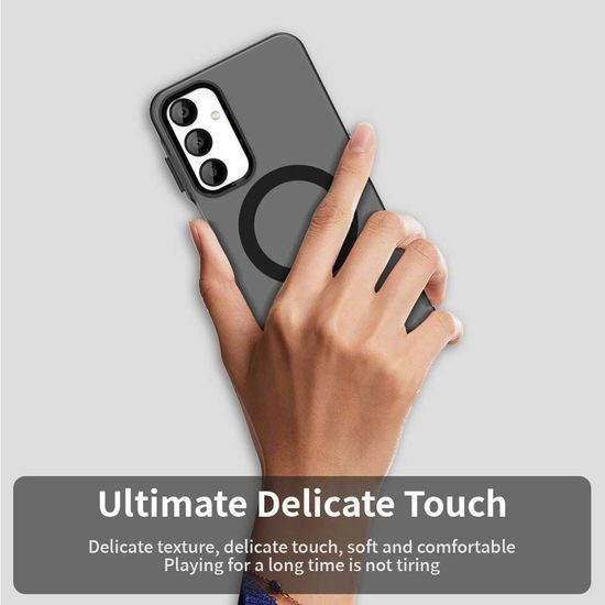 Techsuit CandyCase MagSafe, Samsung Galaxy A16 4G / 5G, μαύρο