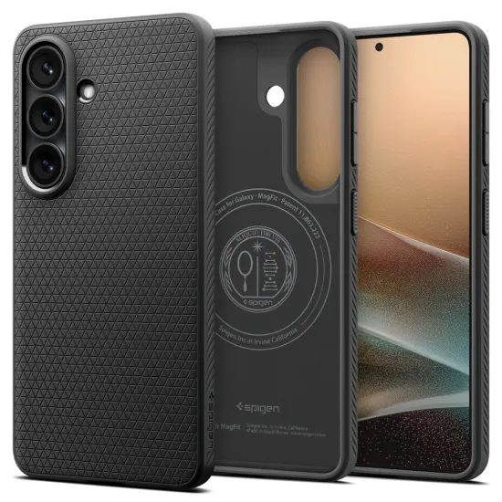 Spigen Liquid Air Mag MagSafe, Samsung Galaxy S26, černý