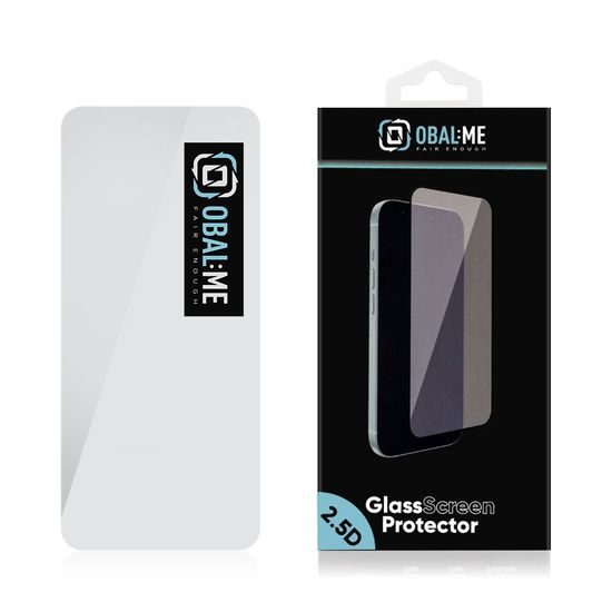 OBAL:ME 2.5D Tvrdené Sklo pre Motorola G55, priehľadne