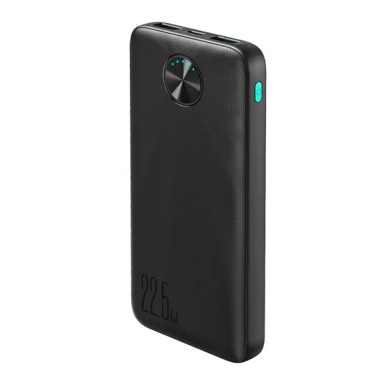 Joyroom JR-PBF15 22.5W Powerbank 10000mAh USB-C + USB-A, μαύρο