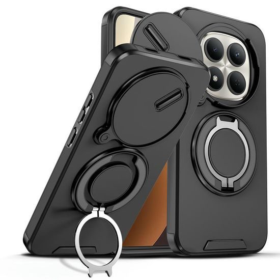 Camslide Stand maska, Xiaomi Redmi Note 15 Pro 5G, crna