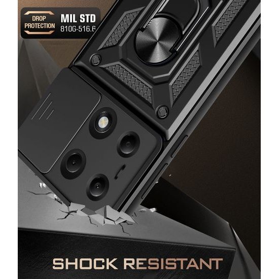 JP CamShield, Xiaomi Redmi Note 13 Pro 4G / Poco M6 Pro 4G, crni