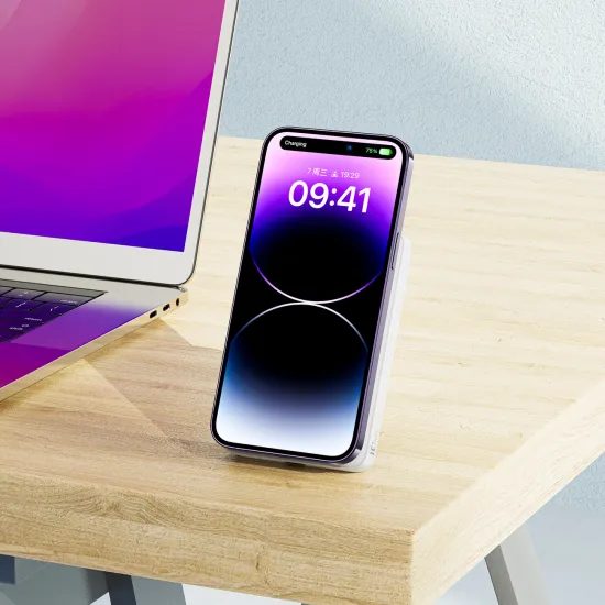 Acefast M6 PD 20W Bezdrátová powerbanka 10000mAh, bílá