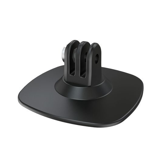 Flexible Helmet Mount – Καμπύλη αυτοκόλλητη βάση για action cameras (6,5 × 6,5 cm)