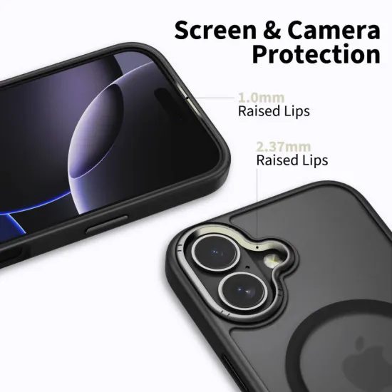 Tech-Protect Magedge MagSafe iPhone 17, μαύρο ματ