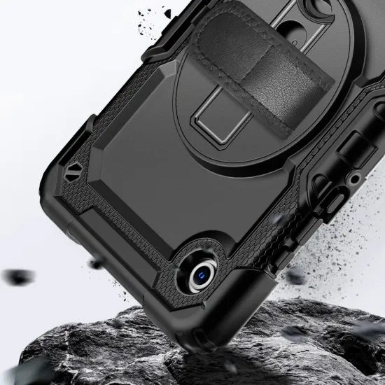 Tech-Protect Solid360 Samsung Galaxy Tab A9 / A11 8.7 X110 / X115 / X133 / X135, μαύρο