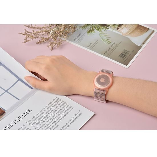 Tech-Protect Νάιλον λουράκι για παιδιά, Apple AirTag 1 / 2, μπλε