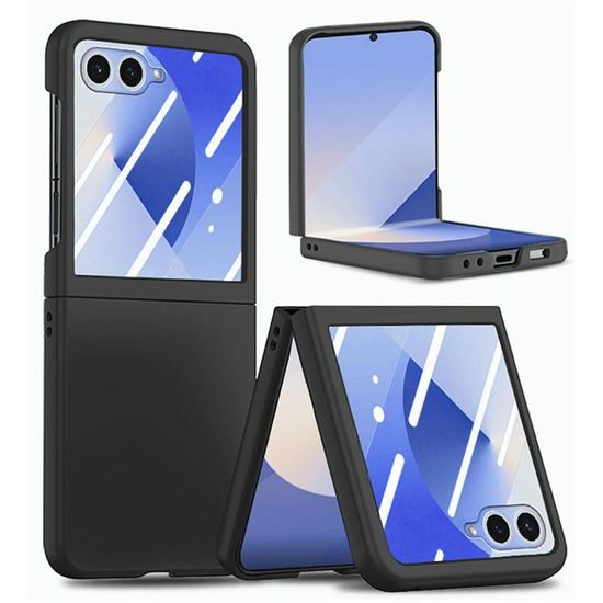 Θήκη Skin Feeling, Samsung Galaxy Z Flip 7, μαύρη