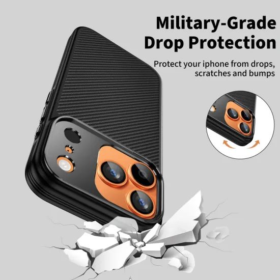 Tech-Protect Kevlar Aramid CC MagSafe θήκη, iPhone 17 Pro, μαύρη