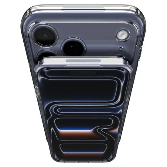 Spigen Ultra Hybrid "T" Mag με MagSafe, iPhone 17 Pro, μπλε