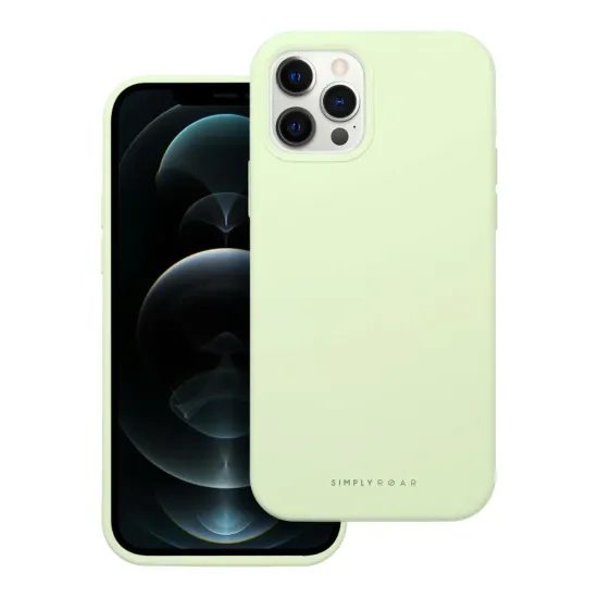 Roar Cloud-Skin, iPhone 12 Pro, svetlo zelen