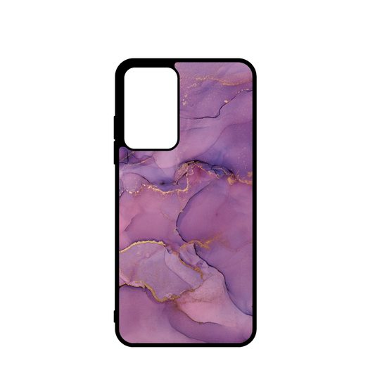 Momanio Hülle für Xiaomi Redmi Note 11 Pro - Schutzhülle mit Marmor-Design - Purple